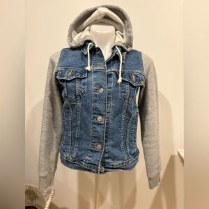 Levi's Red Tab Blue Denim Jacket with Gray Accents
